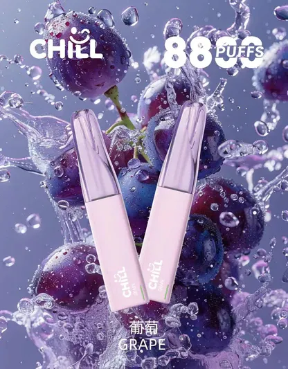 CHILL 鴨嘴獸8800口拋棄式電子煙 潮流造型一次性電子煙 長效容量設計 便攜式電子煙設備 多口味系列推薦 台灣現貨