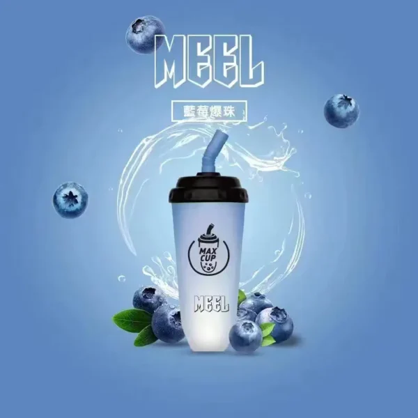 MEEL 奶茶杯6000口拋棄式電子煙 奶茶風格外觀設計 長效容量使用體驗 輕巧攜帶適合日常使用 台灣現貨