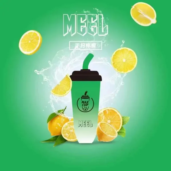 MEEL 奶茶杯6000口拋棄式電子煙 奶茶風格外觀設計 長效容量使用體驗 輕巧攜帶適合日常使用 台灣現貨