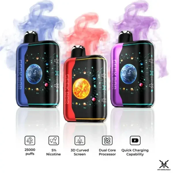 1-GeekBarPulseXPlatinumEdition_SimpleDesign_HTX-768x768-1.webp 【滿5送1】GEEK BAR Pulse X 拋棄式電子煙 長效續航設計 25000口大容量 外出攜帶方便 日常使用推薦 台灣現貨