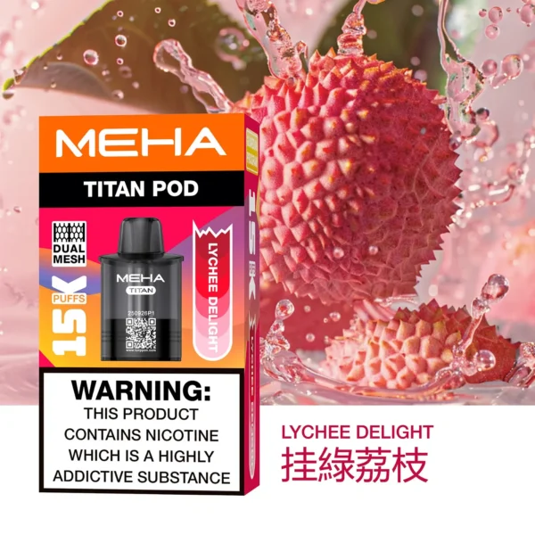 20251216203348.webp 【買3贈主機】MEHA 魅嗨 TITAN 泰坦15000口專用煙彈 電子煙替換煙彈 大容量煙彈設計 搭配泰坦主機使用 日常換彈推薦 台灣現貨