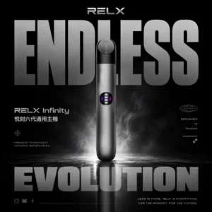 ChatGPT-Image-2026年6月14日-下午08_47_11.webp RELX 悅刻 Infinity 六代通用主機 電子煙換彈設備 支援五六代煙彈搭配使用 輕巧設計適合日常攜帶 台灣現貨