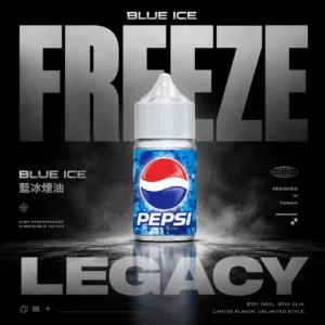藍冰 Blue Ice 煙油 尼古丁鹽電子煙油 藍莓冰涼風味設計 適合注油主機搭配使用 日常口感補充推薦 台灣現貨