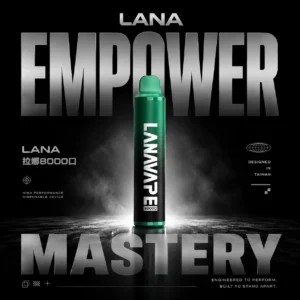 LANA ZOLT 8000口拋棄式電子煙 拉娜系列長效容量設計 日常攜帶使用 方便即用型一次性電子煙 台灣現貨