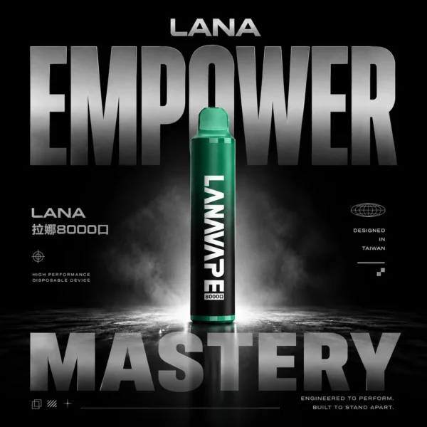 LANA ZOLT 8000口拋棄式電子煙 拉娜系列長效容量設計 日常攜帶使用 方便即用型一次性電子煙 台灣現貨