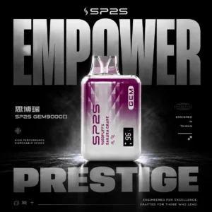 SP2S 思博瑞 GEM 9000口拋棄式電子煙 長效容量設計 一次性電子煙方便使用 日常攜帶推薦 台灣現貨