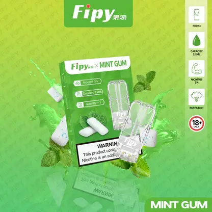 【滿3贈主機】Fipy 果派一代通用電子煙煙彈 替換式設計 支援一代主機使用 日常口感補充 新手友善推薦