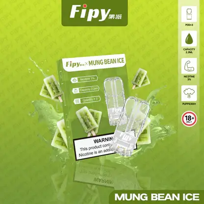 【滿3贈主機】Fipy 果派一代通用電子煙煙彈 替換式設計 支援一代主機使用 日常口感補充 新手友善推薦