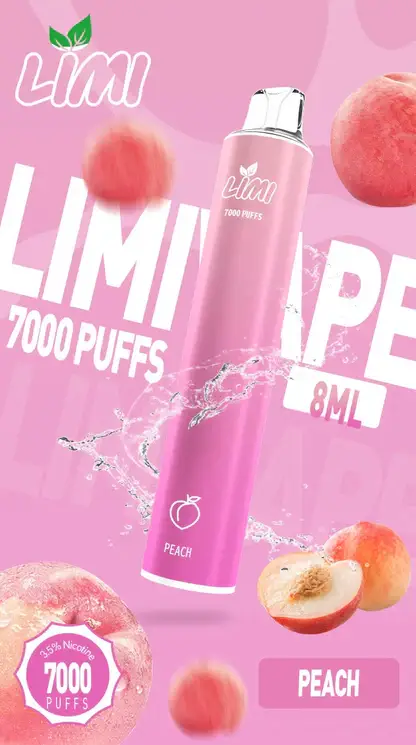 LIMI 7000口拋棄式電子煙 長效容量設計 一次性電子煙方便使用 日常攜帶體驗推薦 台灣現貨