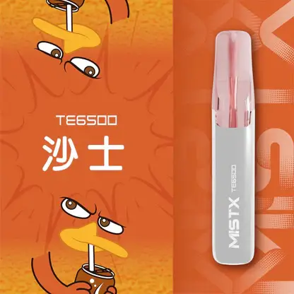 Mist X 鴨嘴獸6500口拋棄式電子煙 長效容量設計 日常攜帶使用 方便即用型一次性電子煙 台灣現貨