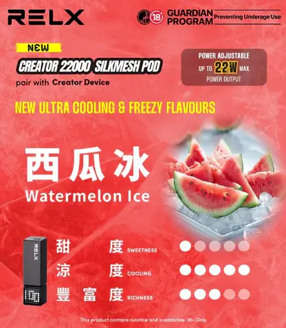 【加100贈主機】RELX 悅刻 Creator 積木系列專用換彈拋棄式電子煙 模組化換彈設計 長效使用體驗 日常攜帶推薦 台灣現貨