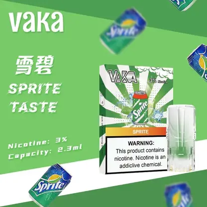 【滿8送主機/滿6送1】VAKA 發光一代通用煙彈 電子煙替換煙彈 LED燈效外觀設計 相容一代主機使用 日常換彈補充推薦 台灣現貨