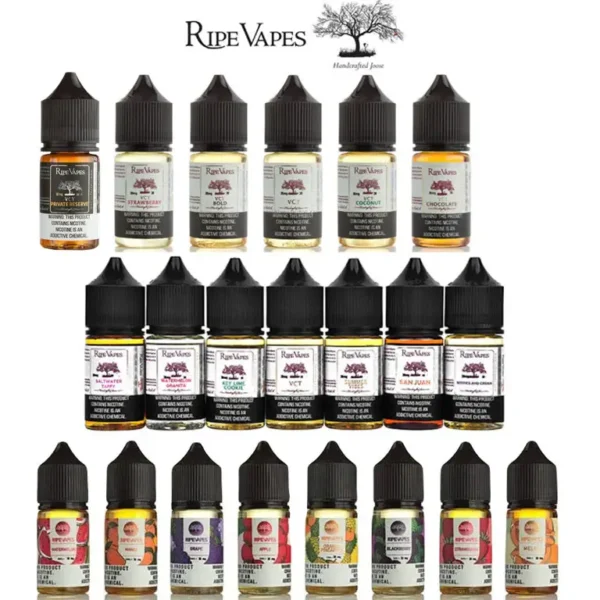 Ripe Vapes 生命之樹傳奇VCT電子煙油 經典風味配方設計 甜香層次口感體驗 適用注油電子煙主機 玩家推薦選擇