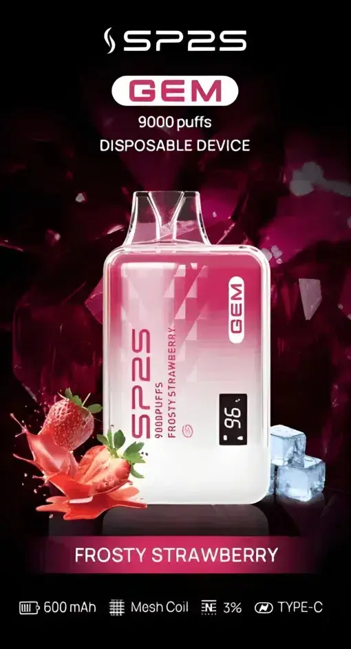 SP2S 思博瑞 GEM 9000口拋棄式電子煙 長效容量設計 一次性電子煙方便使用 日常攜帶推薦 台灣現貨