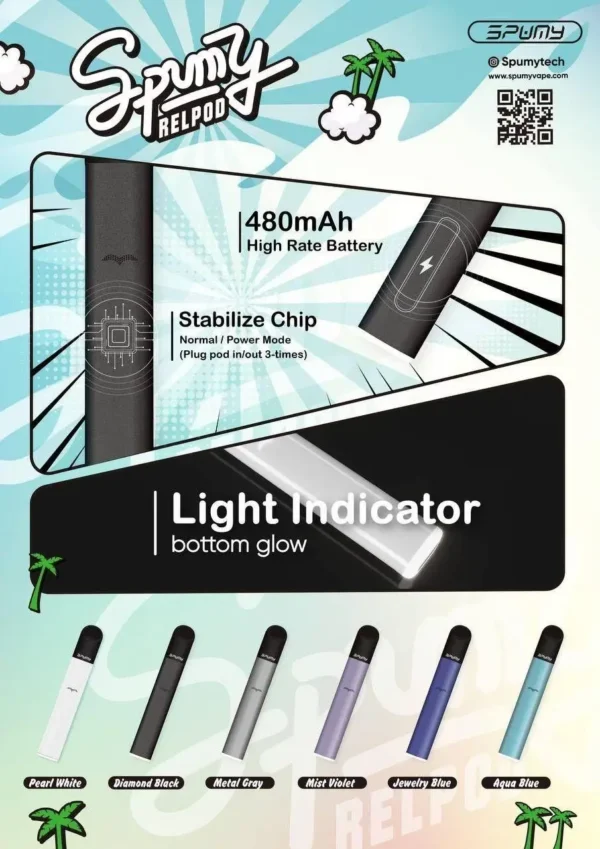SPUMY 冰熊五代通用主機 電子煙換彈式主機 相容五代煙彈使用設計 日常攜帶與設備替換推薦 台灣現貨