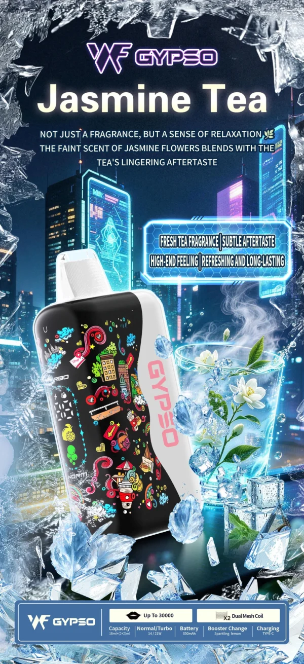 GYPSO 滿天星 30000口拋棄式電子煙 便攜輕巧機身 雙模式雙功率 外出使用推薦 台灣現貨