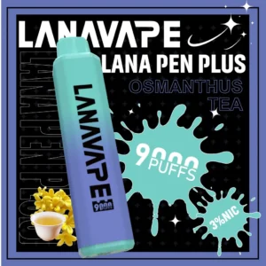 LANA PEN PLUS 9000口拋棄式電子煙 便攜輕巧機身 Mesh網芯極致霧化 外出使用推薦 台灣現貨