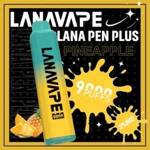 LANA PEN PLUS 9000口拋棄式電子煙 便攜輕巧機身 Mesh網芯極致霧化 外出使用推薦 台灣現貨