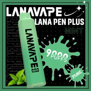 LANA PEN PLUS 9000口拋棄式電子煙 便攜輕巧機身 Mesh網芯極致霧化 外出使用推薦 台灣現貨