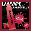 LANA PEN PLUS 9000口拋棄式電子煙 便攜輕巧機身 Mesh網芯極致霧化 外出使用推薦 台灣現貨