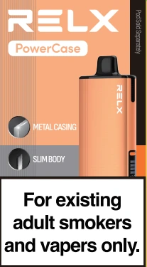 RELX悅刻x-box-16000口拋棄式電子煙-橙色主機 RELX 悅刻 X-BOX 16000口換彈式電子煙套裝 便攜輕巧機身 雙段功率調節 外出使用推薦 台灣現貨