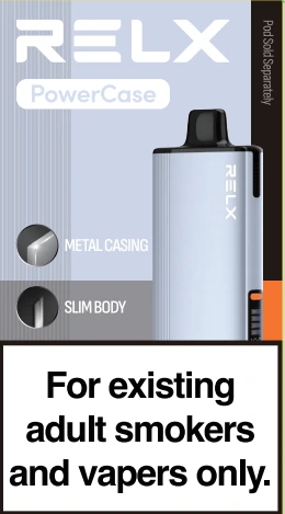 RELX悅刻x-box-16000口拋棄式電子煙-藍銀主機 RELX 悅刻 X-BOX 16000口換彈式電子煙套裝 便攜輕巧機身 雙段功率調節 外出使用推薦 台灣現貨