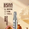 XIAOKE 梟客 8500口拋棄式電子煙 便攜輕巧機身 3%尼古丁鹽 外出使用推薦 台灣現貨