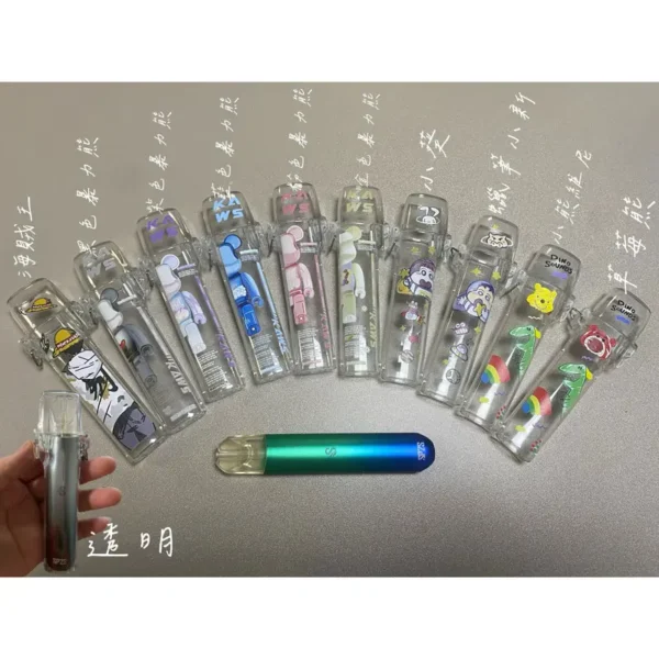 一代通用主機保護套 便攜輕巧機身 卡通貼圖透明外觀 外出使用推薦 台灣現貨