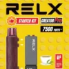 RELX 悅刻 Creator積木 7000口拋棄式電子煙套裝 便攜輕巧機身 外出使用推薦 台灣現貨