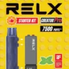 RELX 悅刻 Creator積木 7000口拋棄式電子煙套裝 便攜輕巧機身 外出使用推薦 台灣現貨